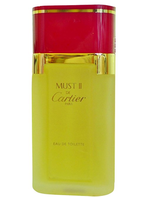 MUST DE CARTIER II EAU DE TOILETTE perfume by Cartier - Wikiparfum