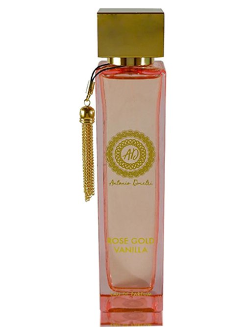 Rose gold outlet and vanilla perfume