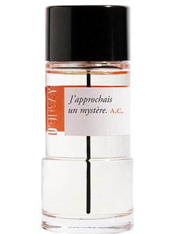J'APPROCHAIS UN MYSTÈRE. A.C. perfume by d'Orsay - Wikiparfum