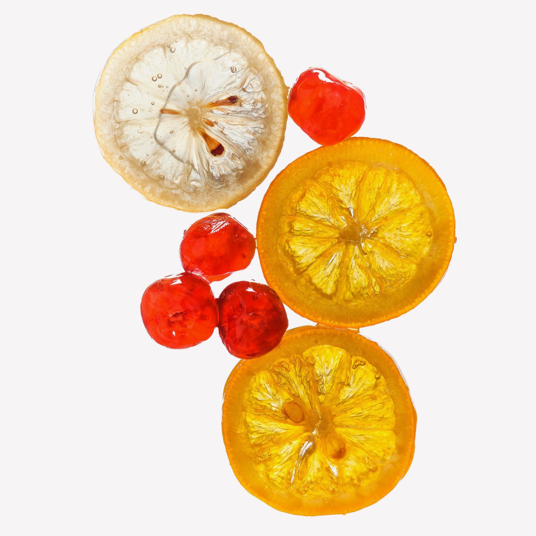 Fruta confitada